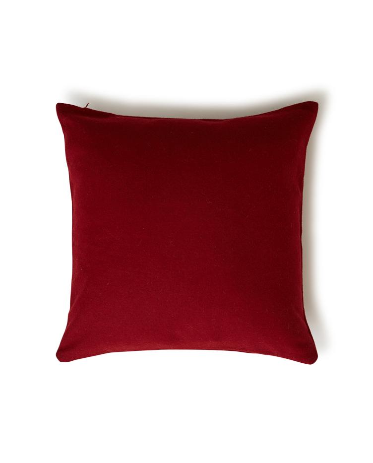 Syrah Wool Sham, red - 0