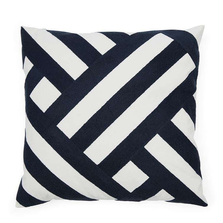 Yacht Club Graphic Pillow Cover